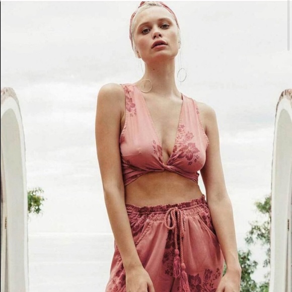 Billabong Coral Wrap It Up Tie Top - Picture 2 of 8